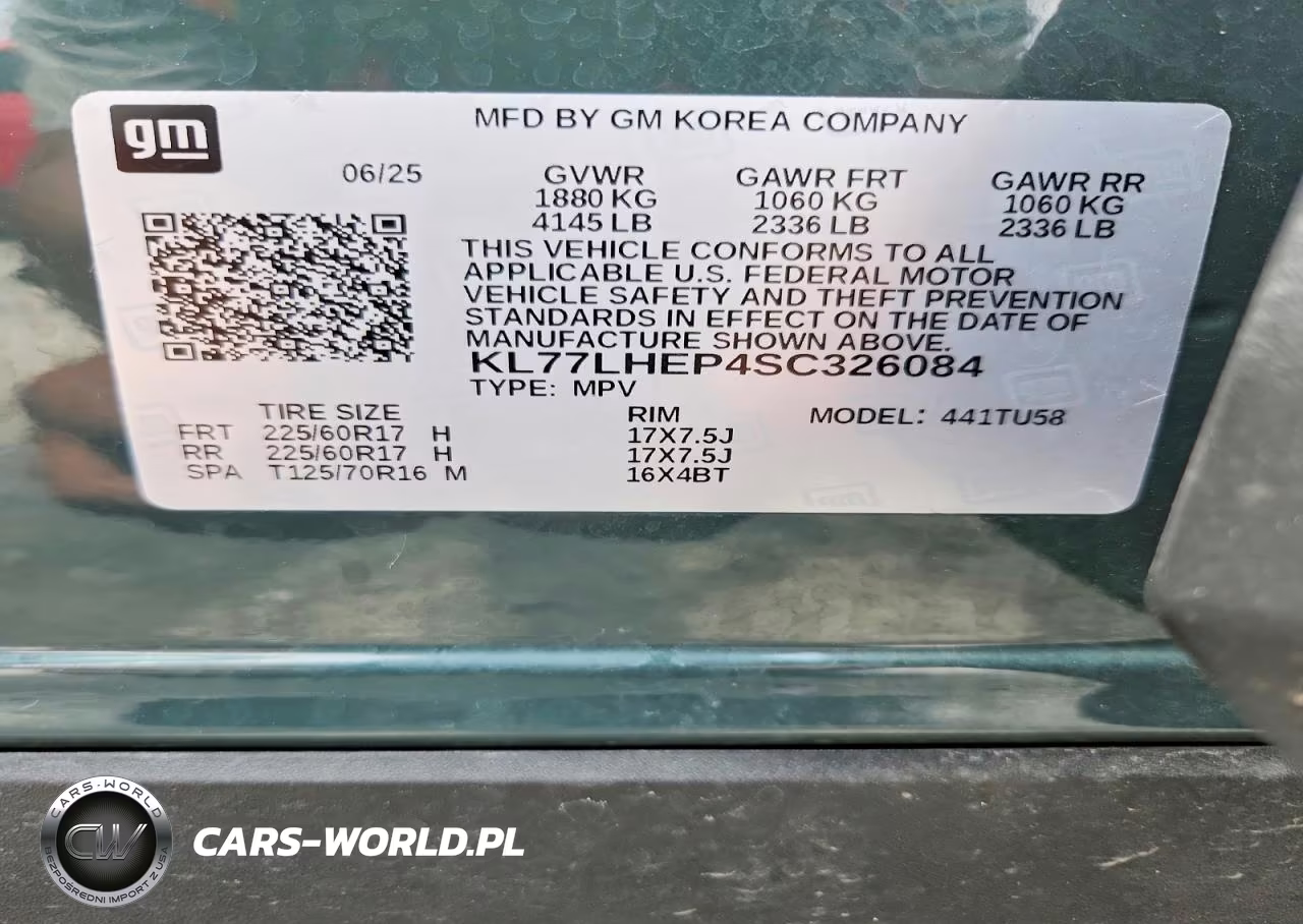 2025 Chevrolet Trax 1Lt VIN:KL77LHEP4SC326084 - 13