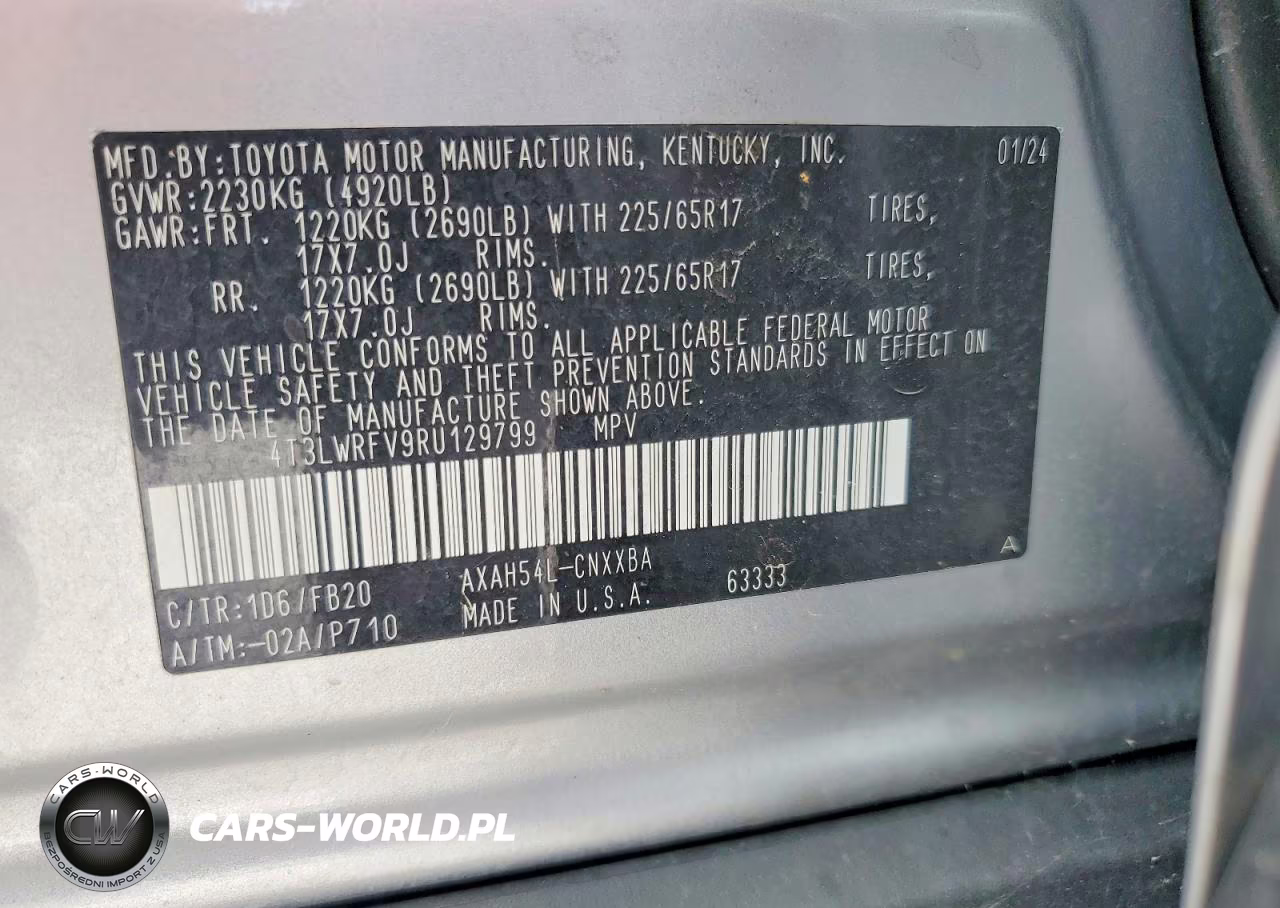 2024 Toyota Rav4 Le VIN:4T3LWRFV9RU129799 - 13