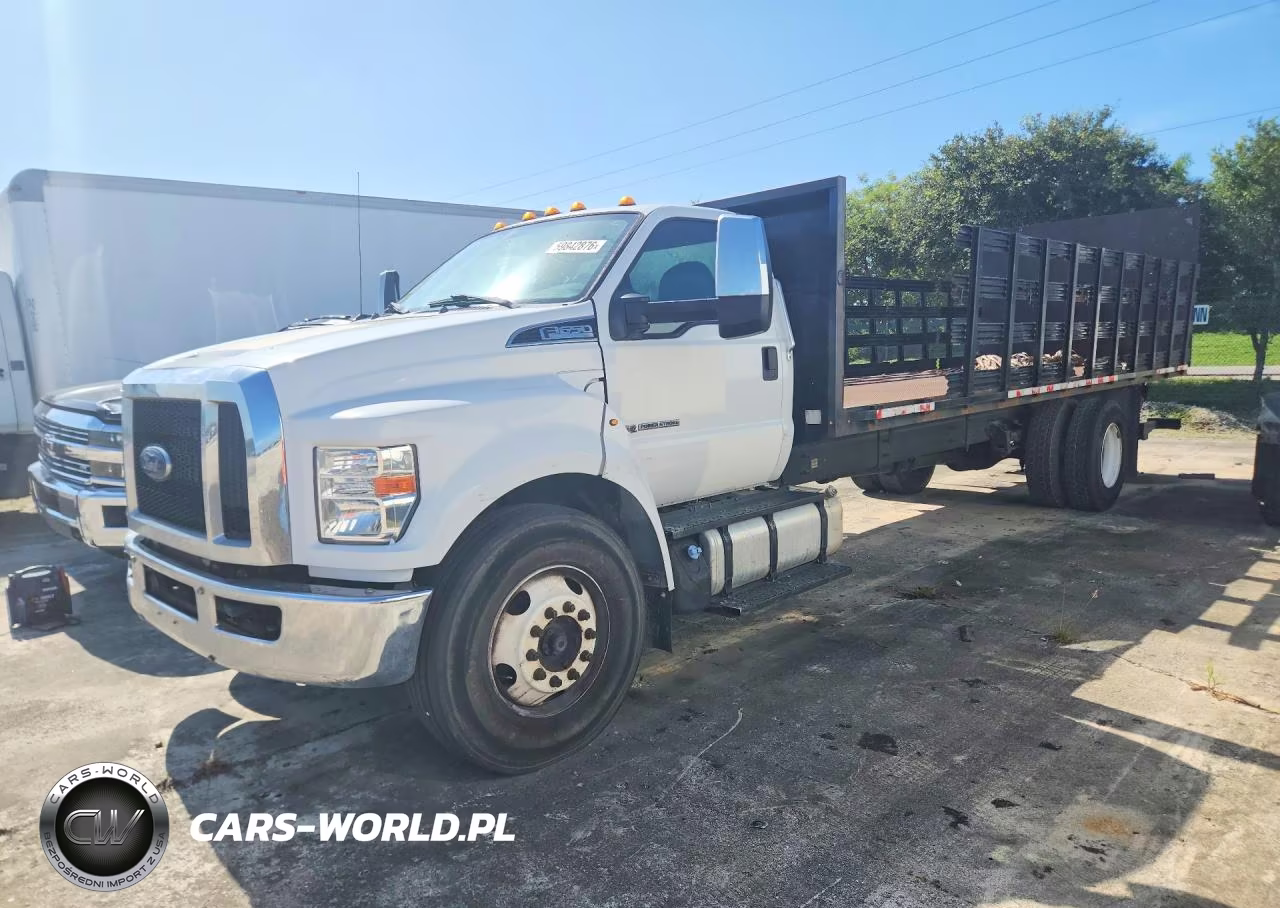 2019 Ford F650 Super Duty Flatbed Truck