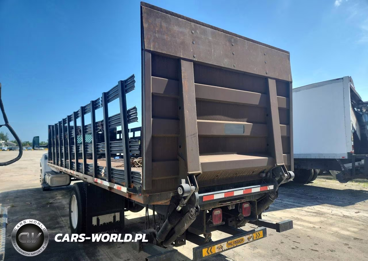 2019 Ford F650 Super Duty Flatbed Truck VIN:1FDNF6DCXKDF06695 - 2