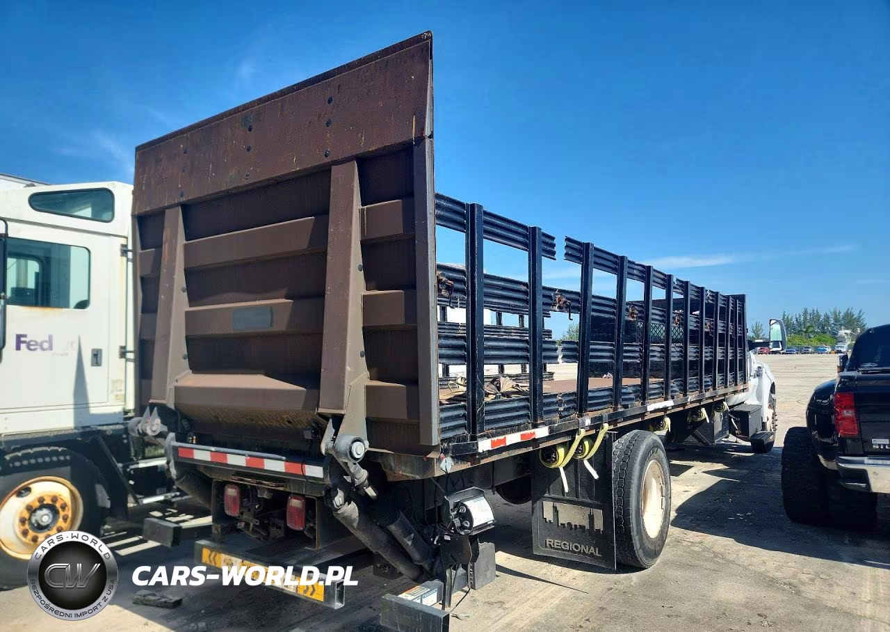 2019 Ford F650 Super Duty Flatbed Truck VIN:1FDNF6DCXKDF06695 - 3