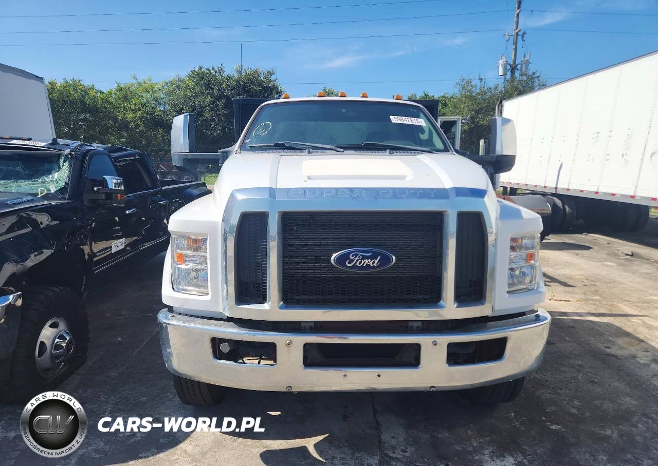 2019 Ford F650 Super Duty Flatbed Truck VIN:1FDNF6DCXKDF06695 - 5