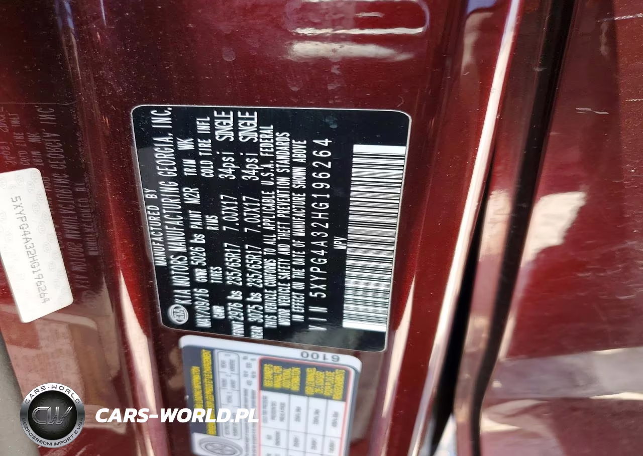 2017 Kia Sorento Lx VIN:5XYPG4A32HG196264 - 13