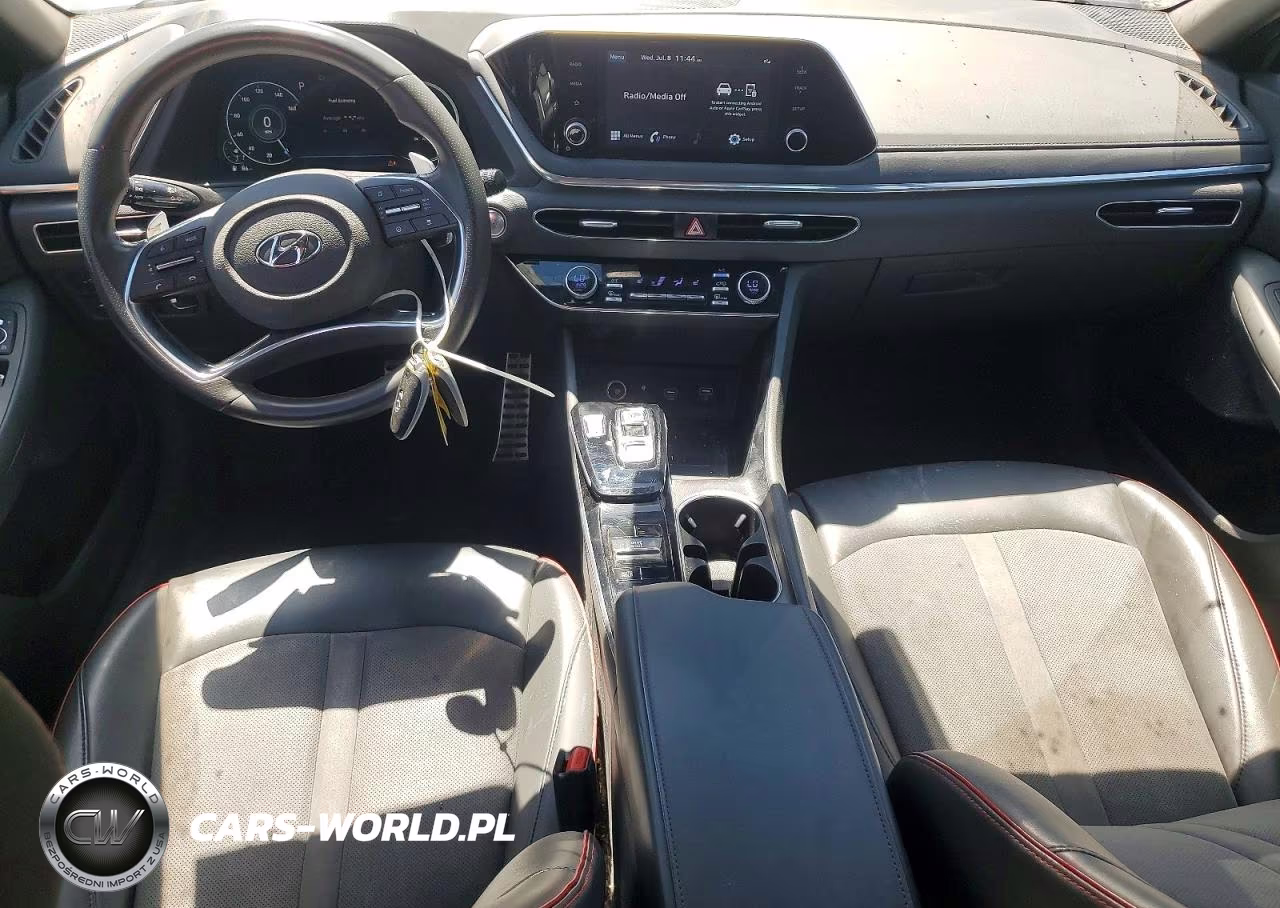 2020 Hyundai Sonata Sel Plus VIN:5NPEJ4J2XLH030589 - 8