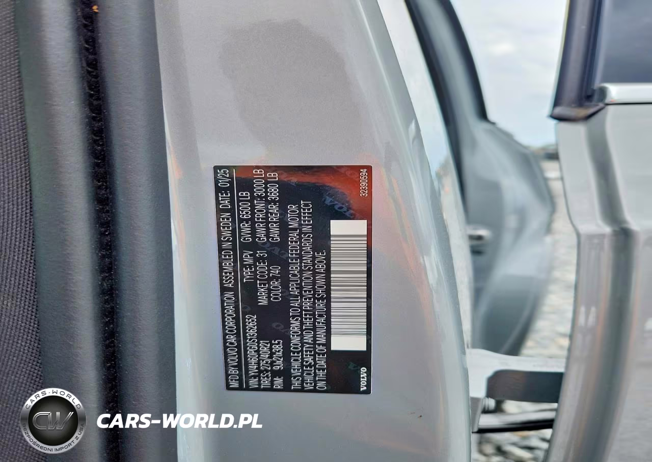 2025 Volvo Xc90 Ultra VIN:YV4H60PG0S1362652 - 14