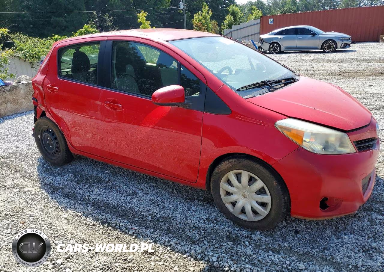 2012 Toyota Yaris 5-Door Le VIN:JTDKTUD34CD537544 - 4