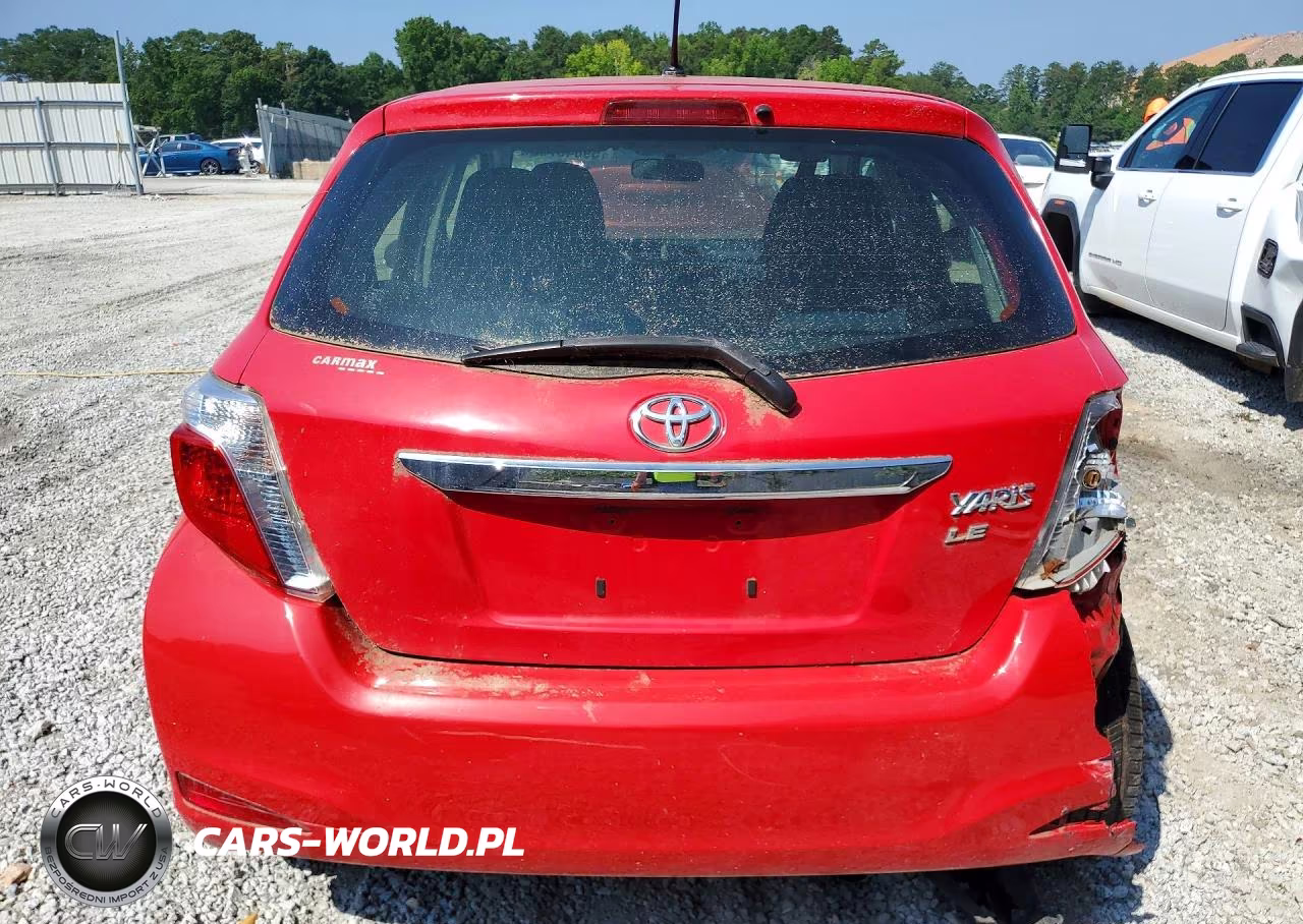 2012 Toyota Yaris 5-Door Le VIN:JTDKTUD34CD537544 - 6