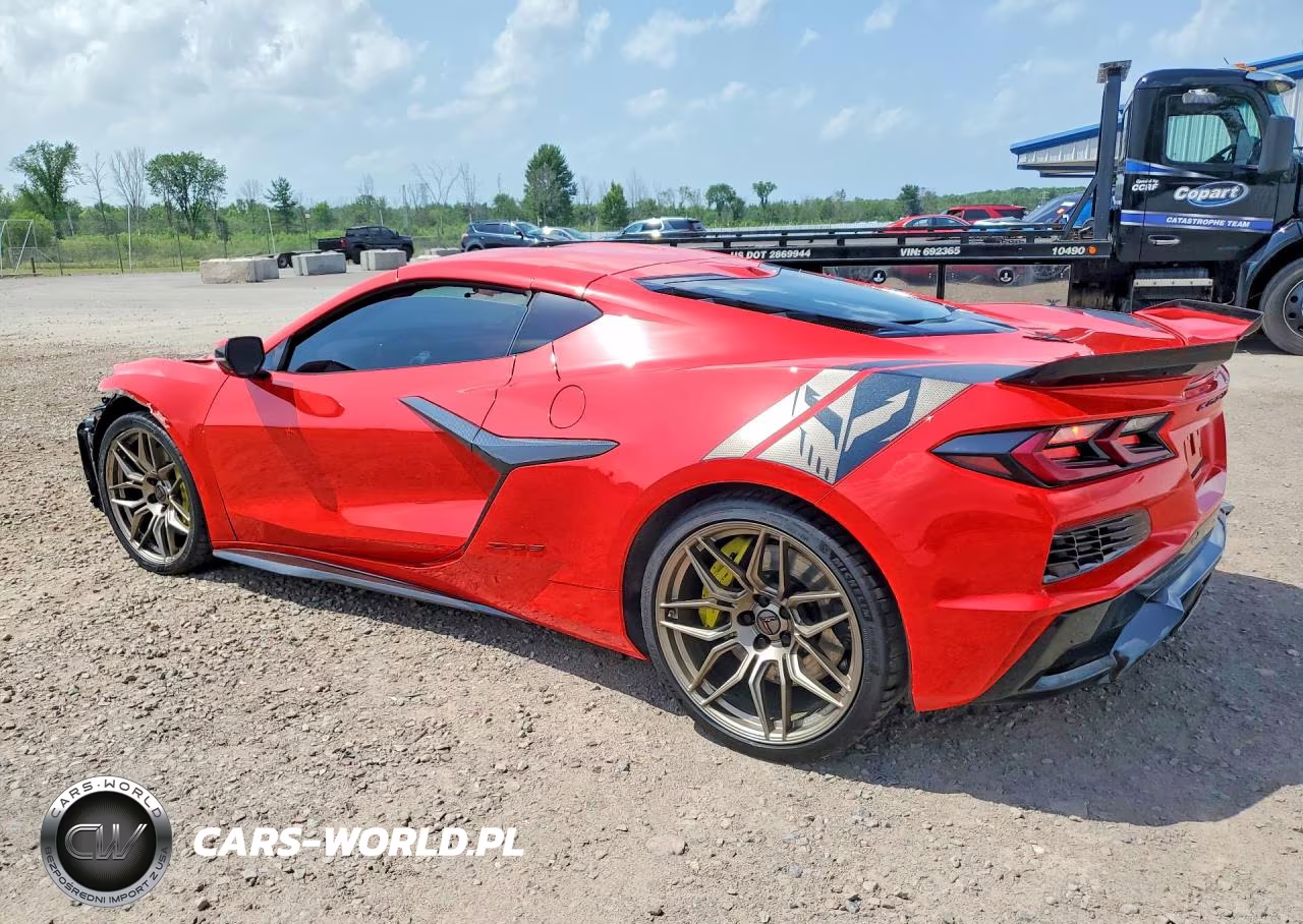 2024 Chevrolet Corvette Z06 Rwd 3Lz VIN:1G1YF2D3XR5605914 - 2