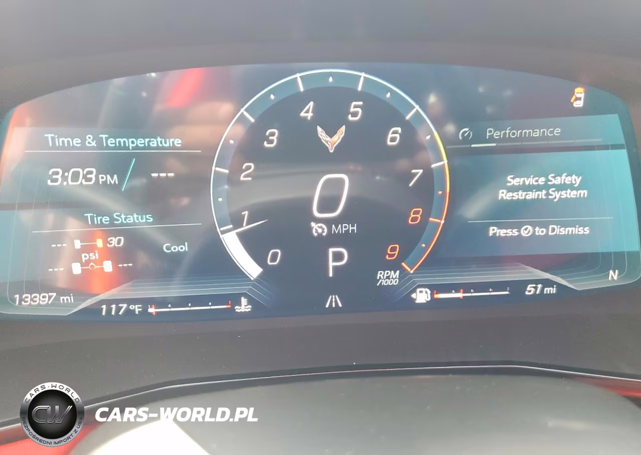 2024 Chevrolet Corvette Z06 Rwd 3Lz VIN:1G1YF2D3XR5605914 - 9