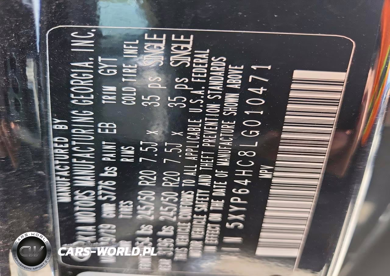 2020 Kia Telluride S VIN:5XYP64HC8LG010471 - 13