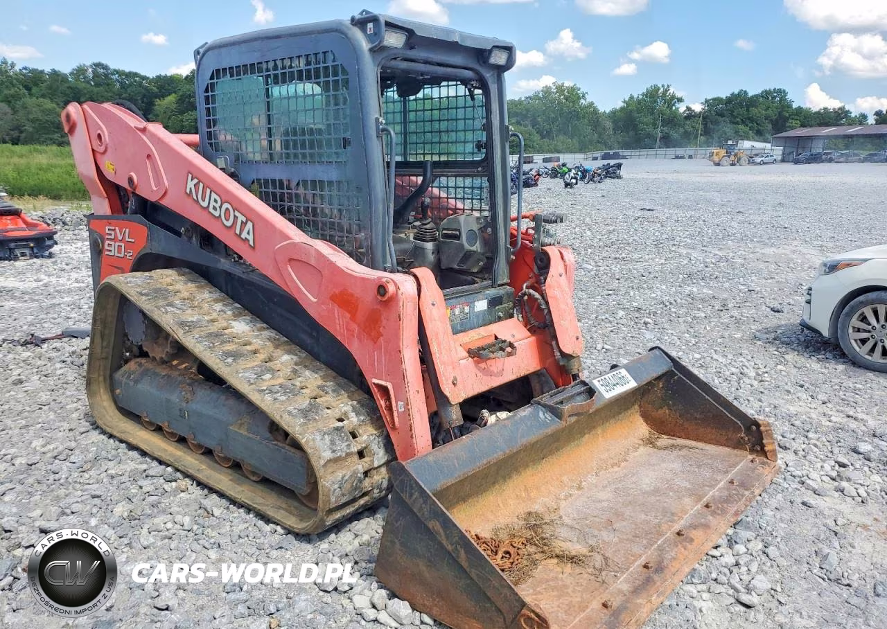 2015 Kubota Svl90-2 Tracked Skid Steer Loader