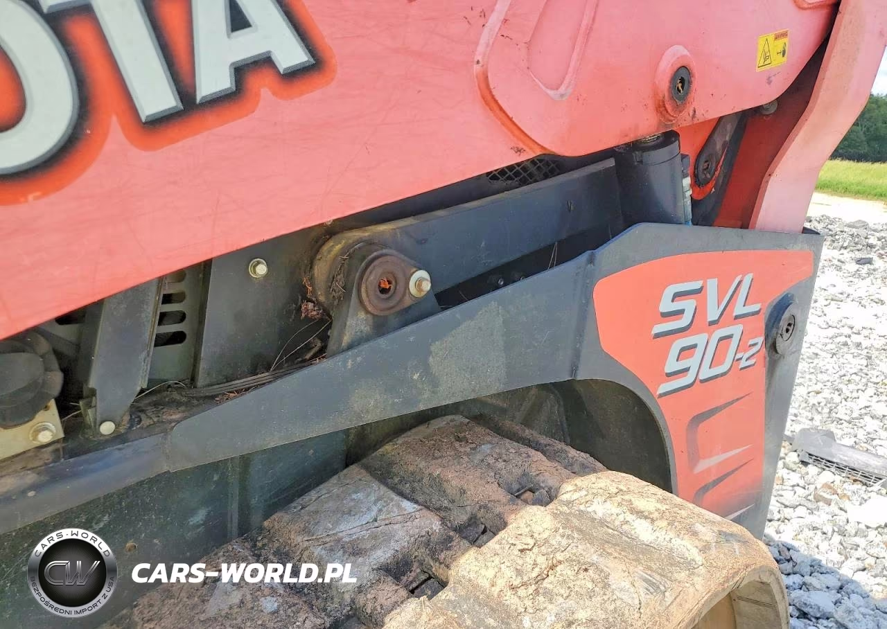2015 Kubota Svl90-2 Tracked Skid Steer Loader VIN:0000EA7052 - 10
