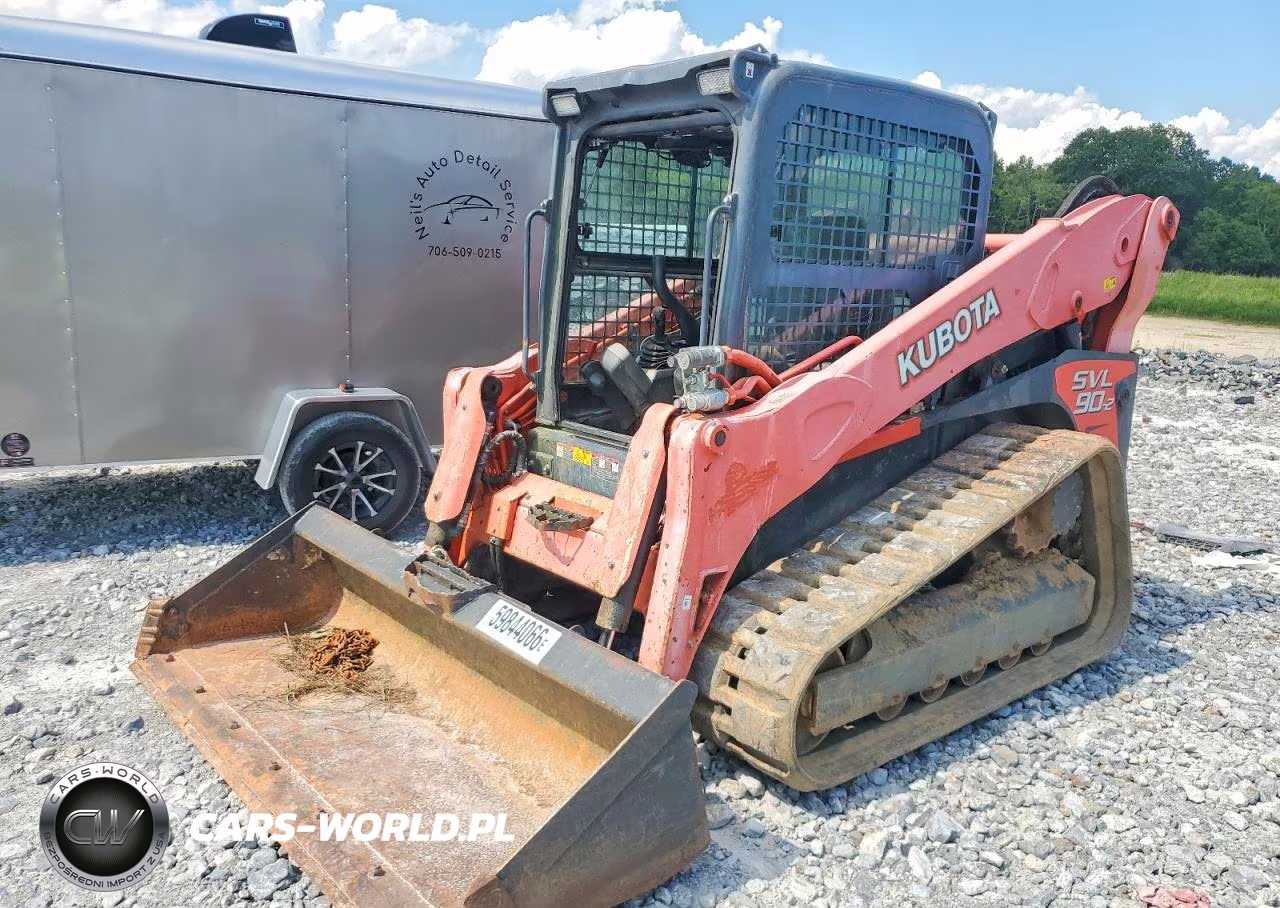 2015 Kubota Svl90-2 Tracked Skid Steer Loader VIN:0000EA7052 - 2