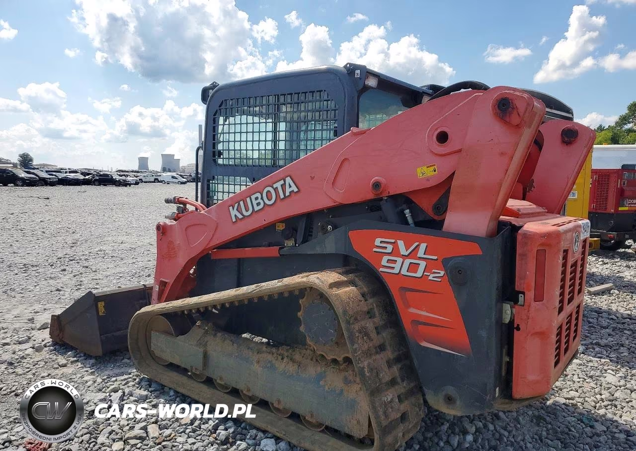 2015 Kubota Svl90-2 Tracked Skid Steer Loader VIN:0000EA7052 - 3