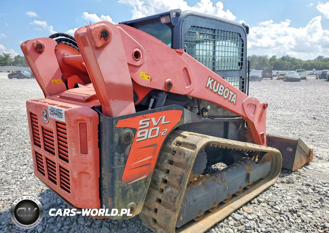 2015 Kubota Svl90-2 Tracked Skid Steer Loader VIN:0000EA7052 - 4