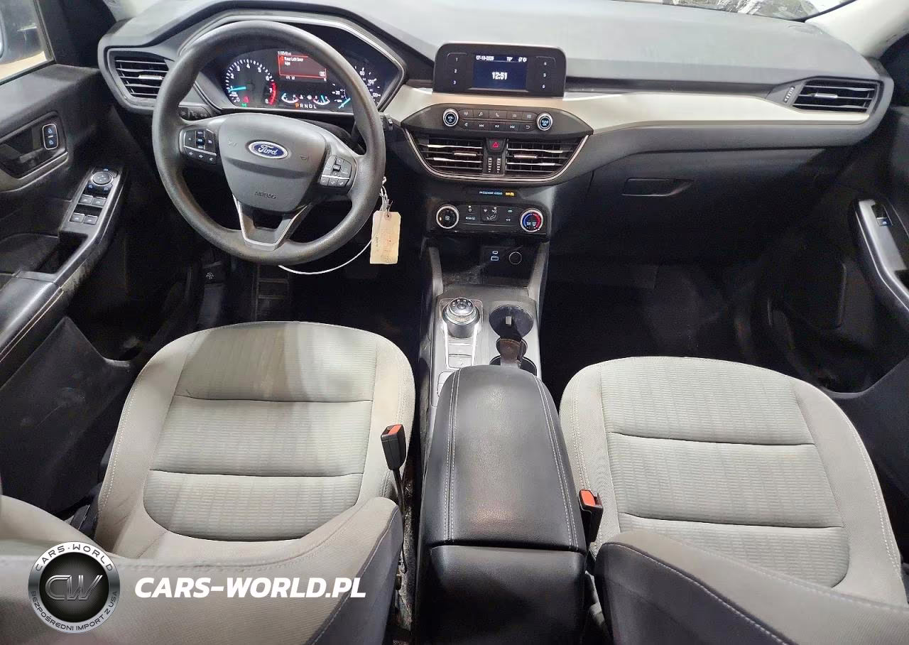 2021 Ford Escape S VIN:1FMCU9F65MUA68001 - 8