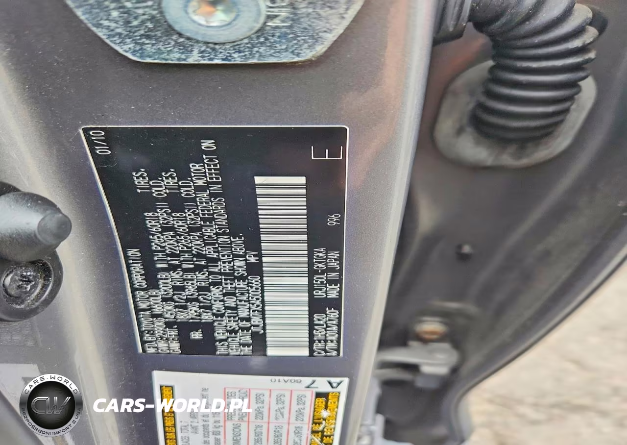 2010 Lexus Gx 460 VIN:JTJBM7FX5A5005660 - 13