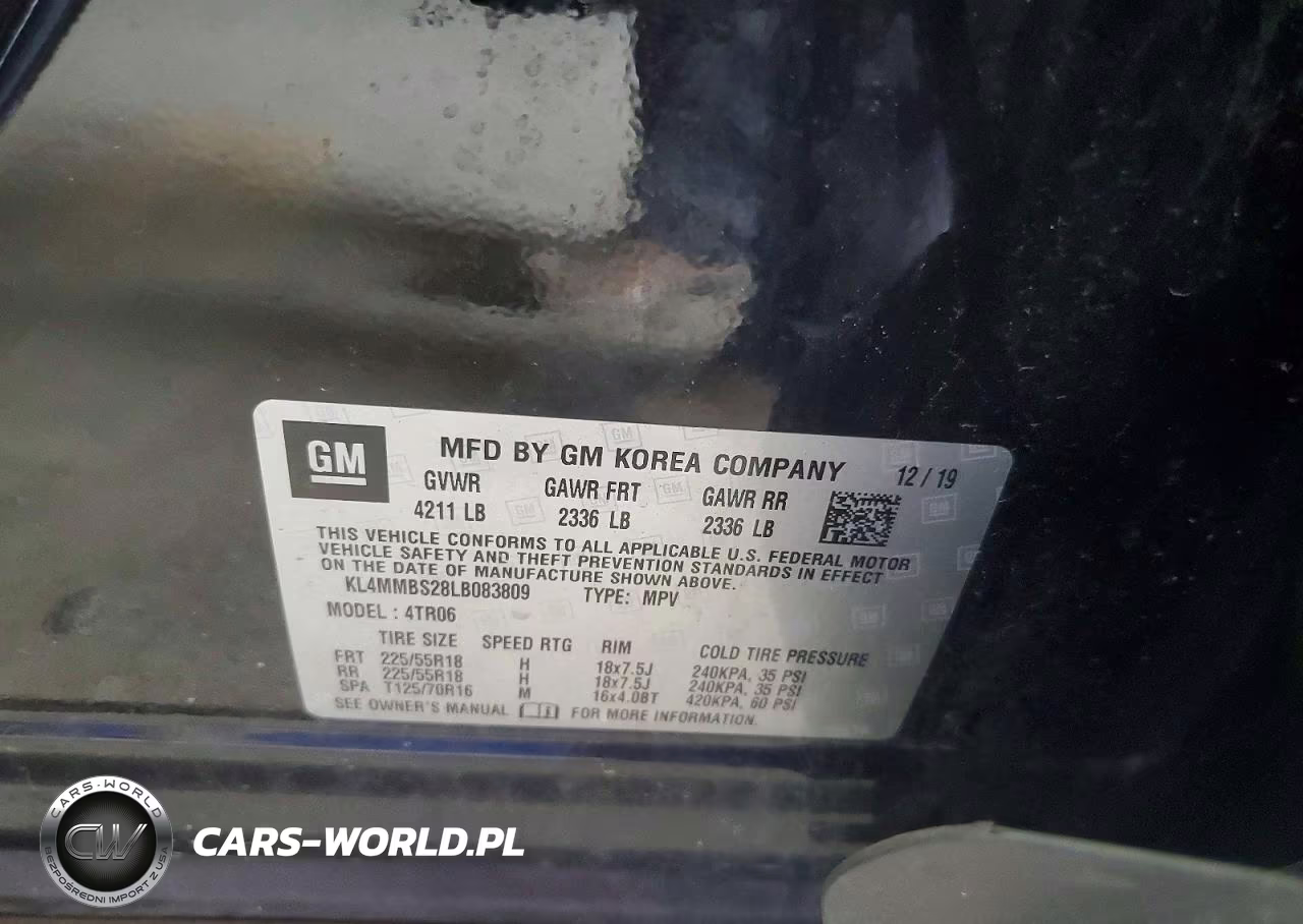2020 Buick Encore Gx Preferred VIN:KL4MMBS28LB083809 - 12