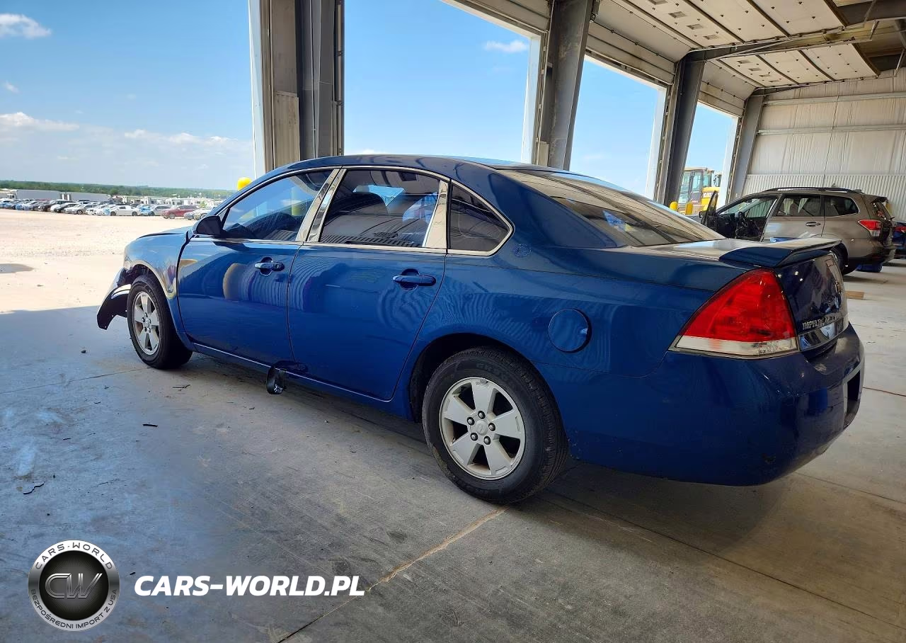 2008 CHEVROLET IMPALA LT VIN:2G1WT55K989208350 - 2