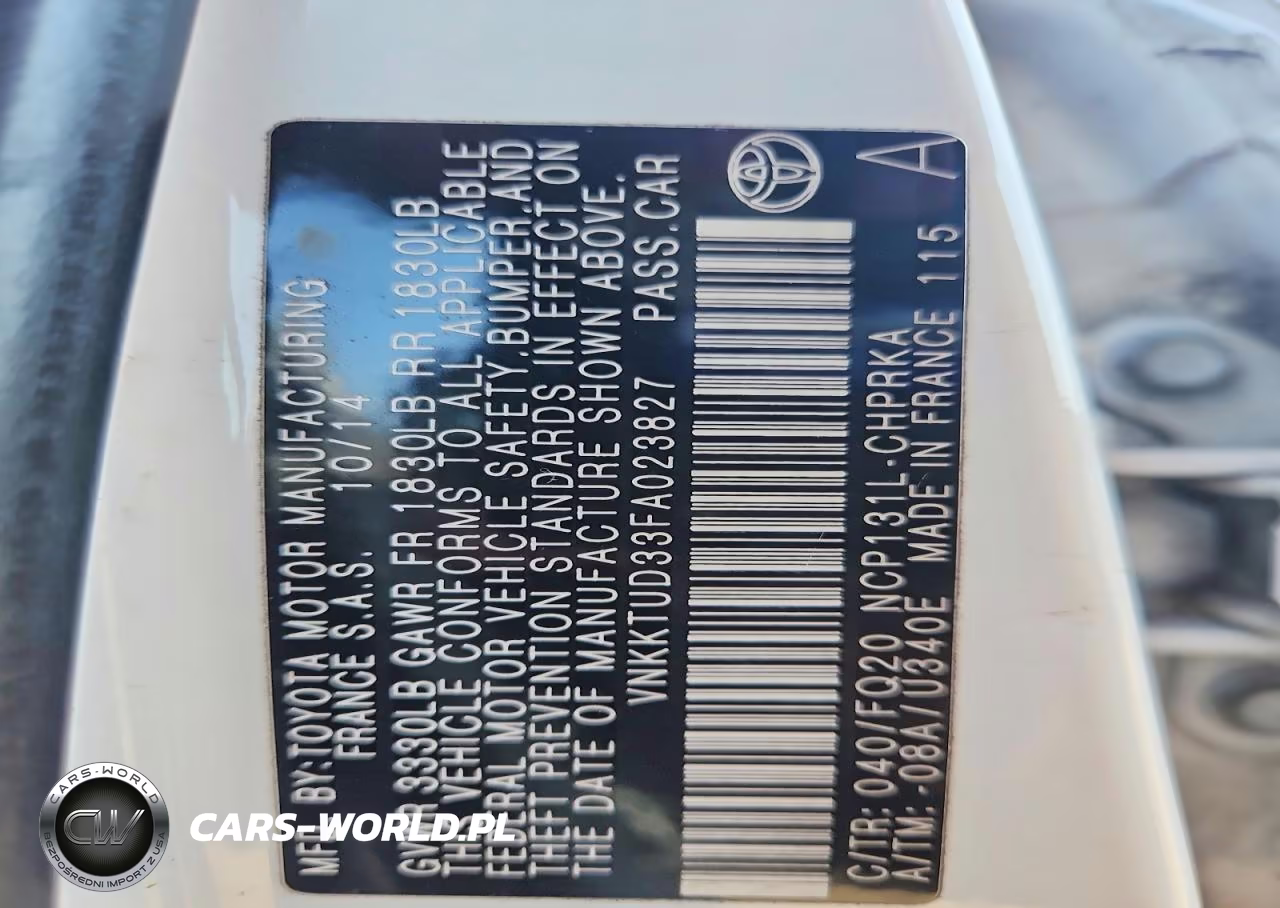 2015 Toyota Yaris 5-Door L VIN:VNKKTUD33FA023827 - 13
