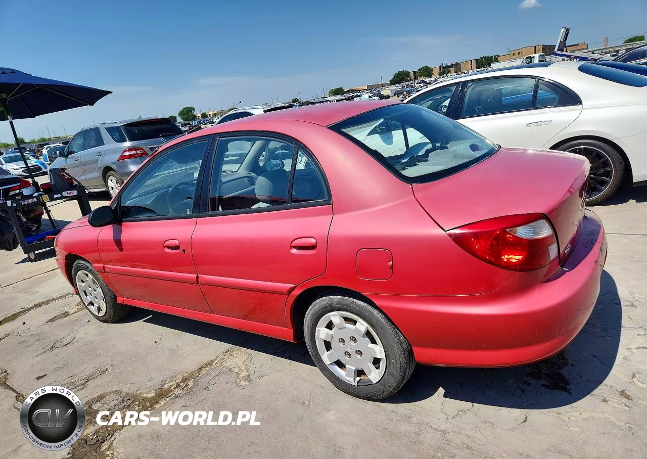 2002 Kia Rio VIN:KNADC123926094298 - 2