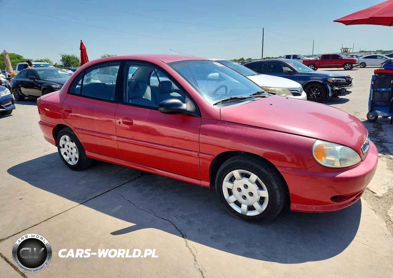 2002 Kia Rio VIN:KNADC123926094298 - 4