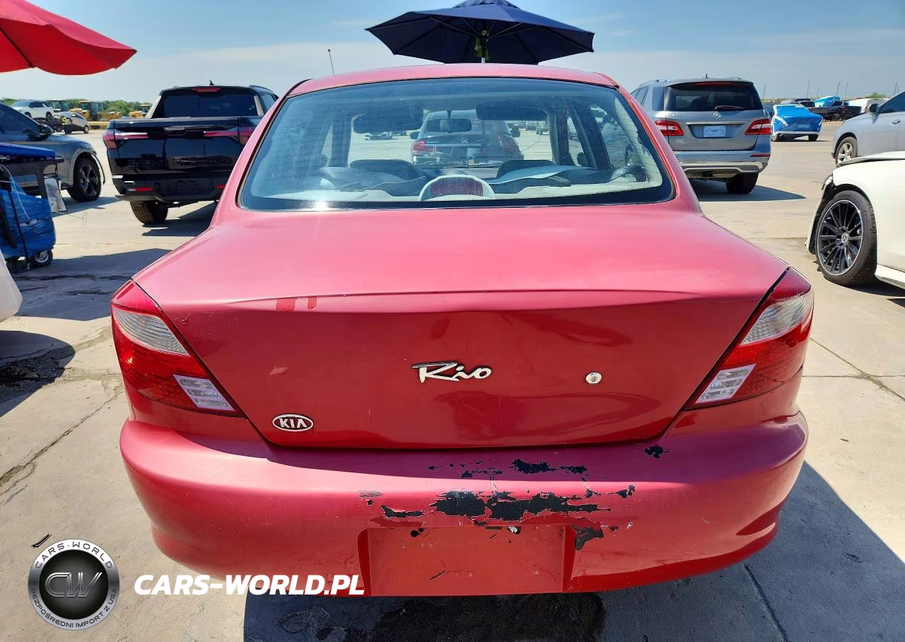 2002 Kia Rio VIN:KNADC123926094298 - 6