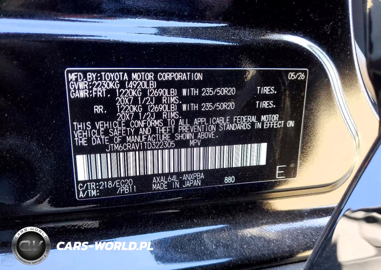 2026 Toyota Rav4 Xse VIN:JTM6CRAV1TD322305 - 13
