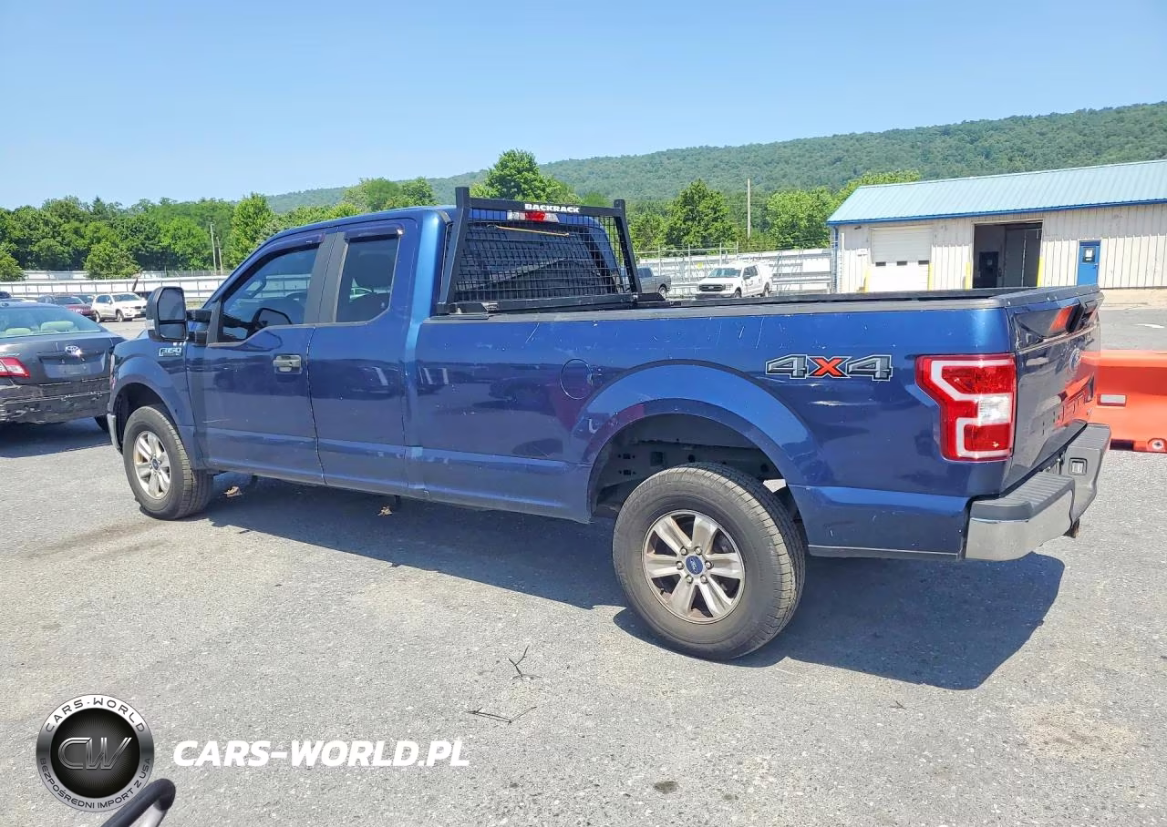 2019 Ford F150 Super Cab VIN:1FTFX1E44KKE72846 - 2