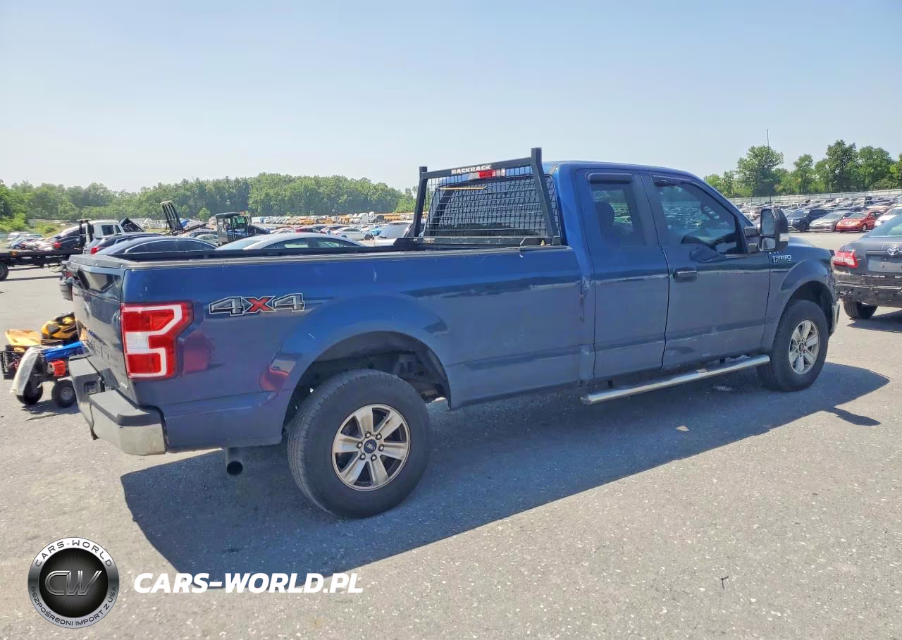 2019 Ford F150 Super Cab VIN:1FTFX1E44KKE72846 - 3
