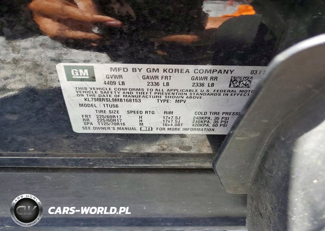 2021 Chevrolet Trailblazer Lt VIN:KL79MRSL9MB168153 - 13