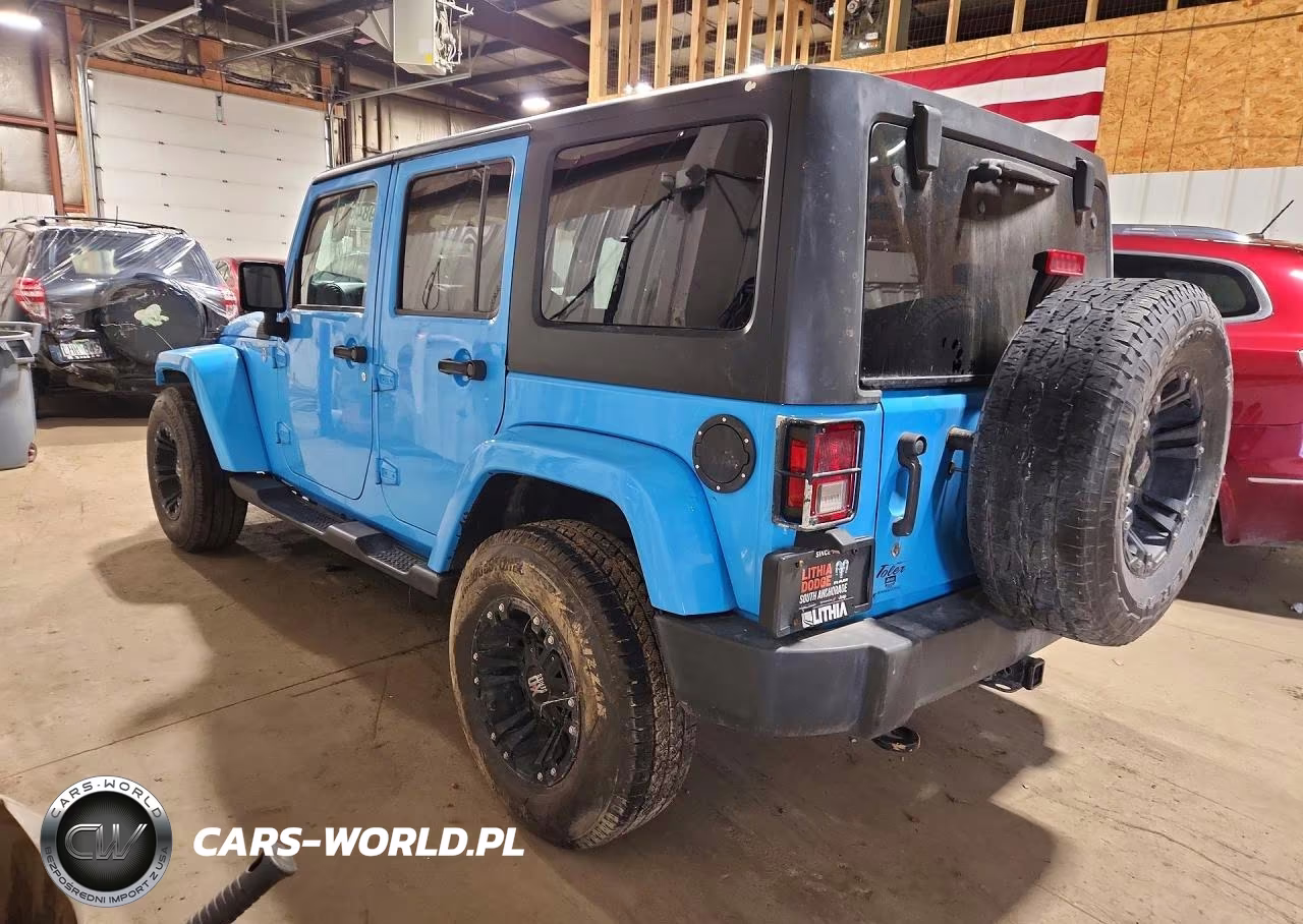 2017 Jeep Wrangler Unlimited Sahara VIN:1C4BJWEGXHL640161 - 2