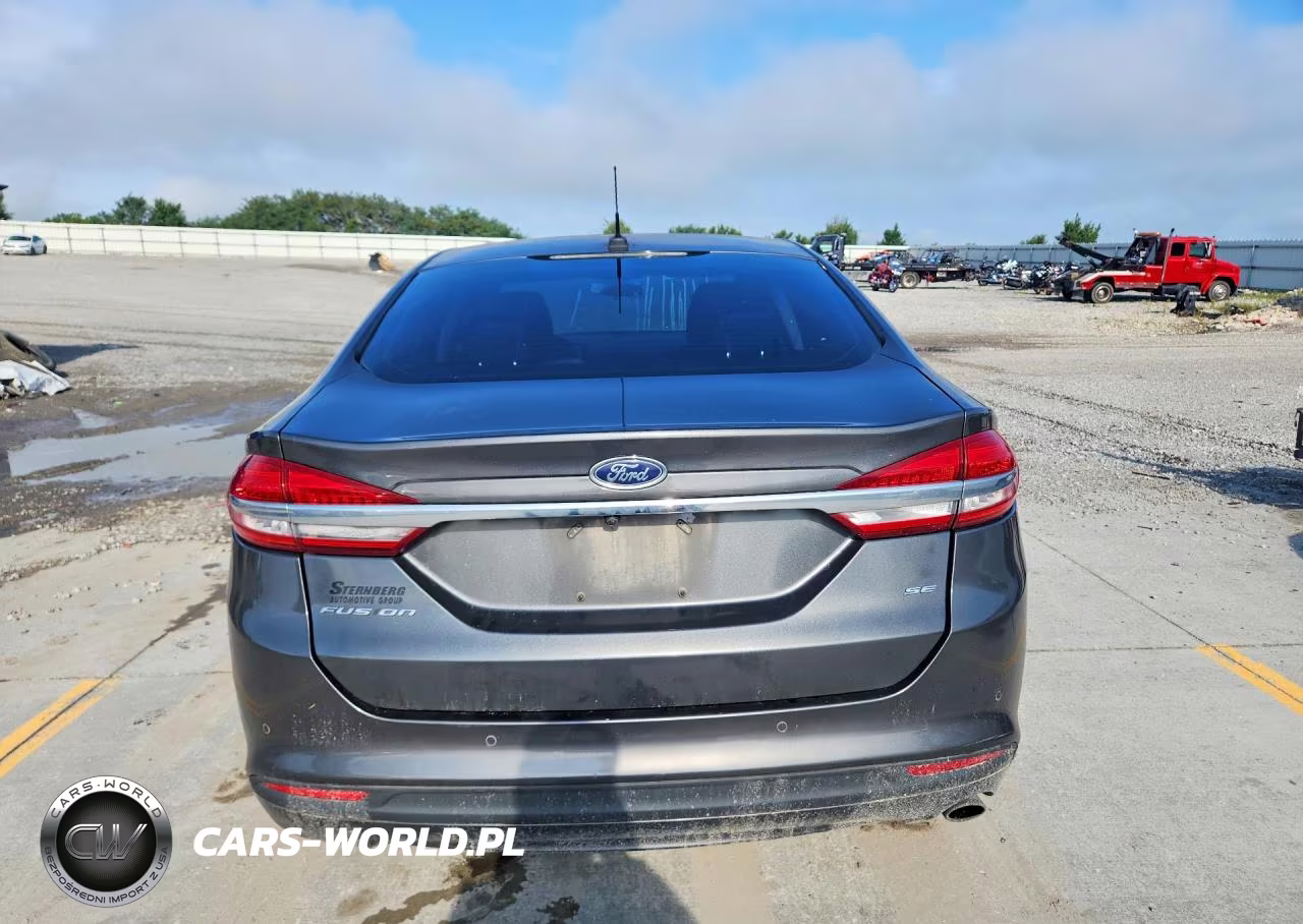 2017 Ford Fusion Se VIN:3FA6P0H75HR144636 - 6