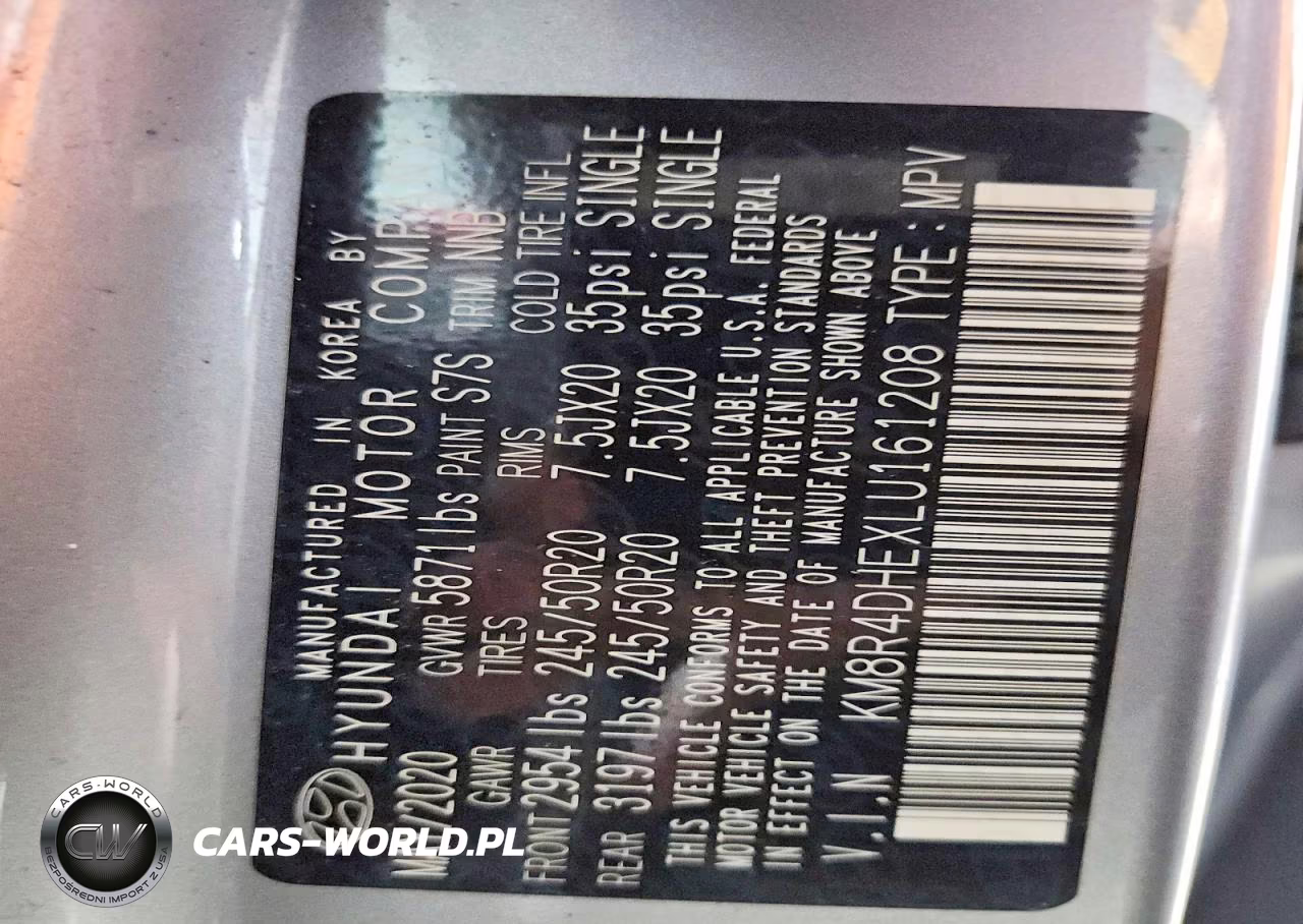 2020 Hyundai Palisade Sel VIN:KM8R4DHEXLU161208 - 13