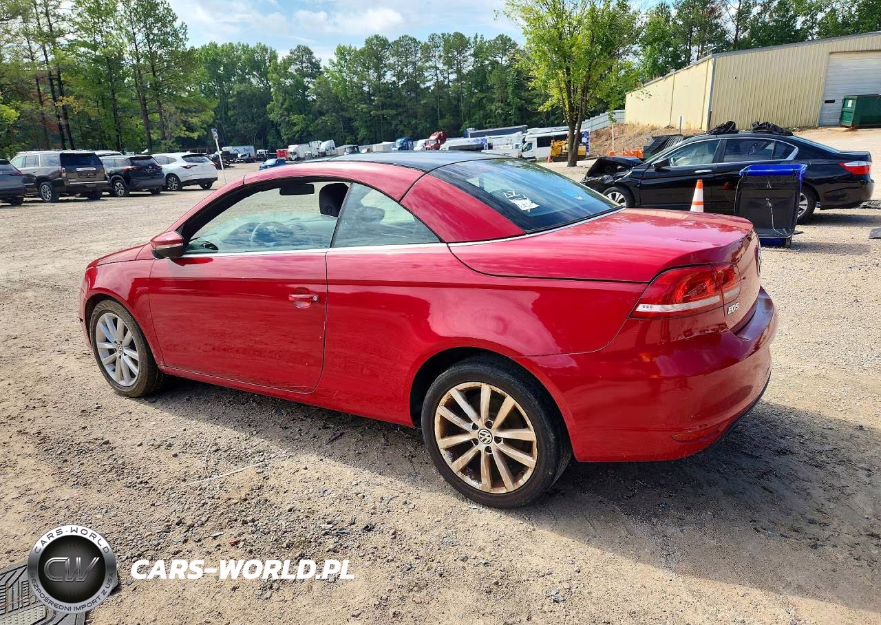 2012 Volkswagen Eos Komfort VIN:WVWBW7AH1CV001301 - 2