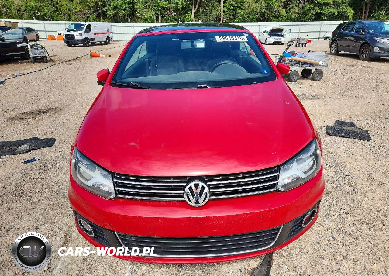 2012 Volkswagen Eos Komfort VIN:WVWBW7AH1CV001301 - 5