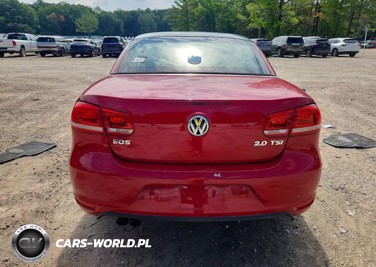 2012 Volkswagen Eos Komfort VIN:WVWBW7AH1CV001301 - 6