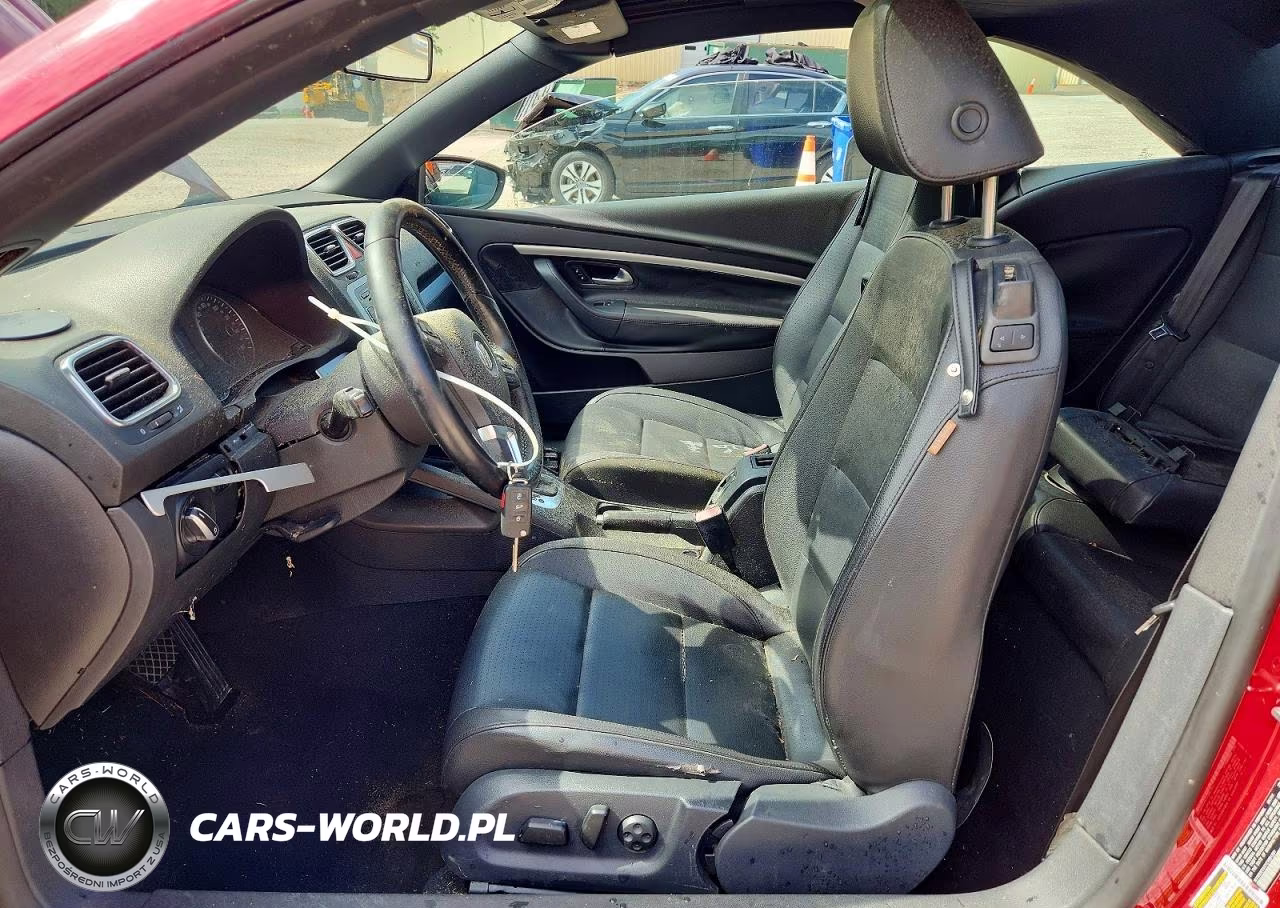 2012 Volkswagen Eos Komfort VIN:WVWBW7AH1CV001301 - 7