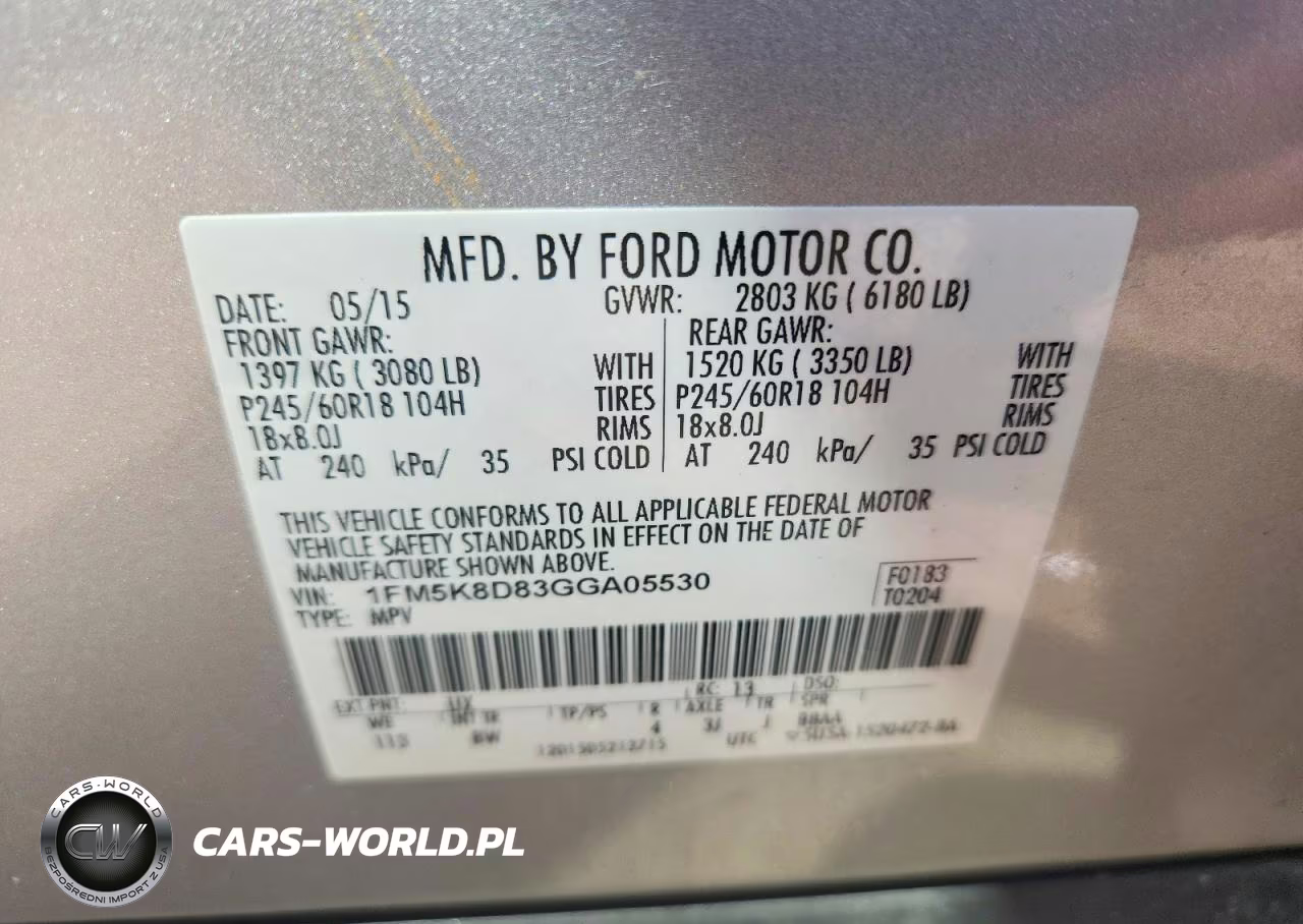 2016 Ford Explorer Xlt VIN:1FM5K8D83GGA05530 - 13