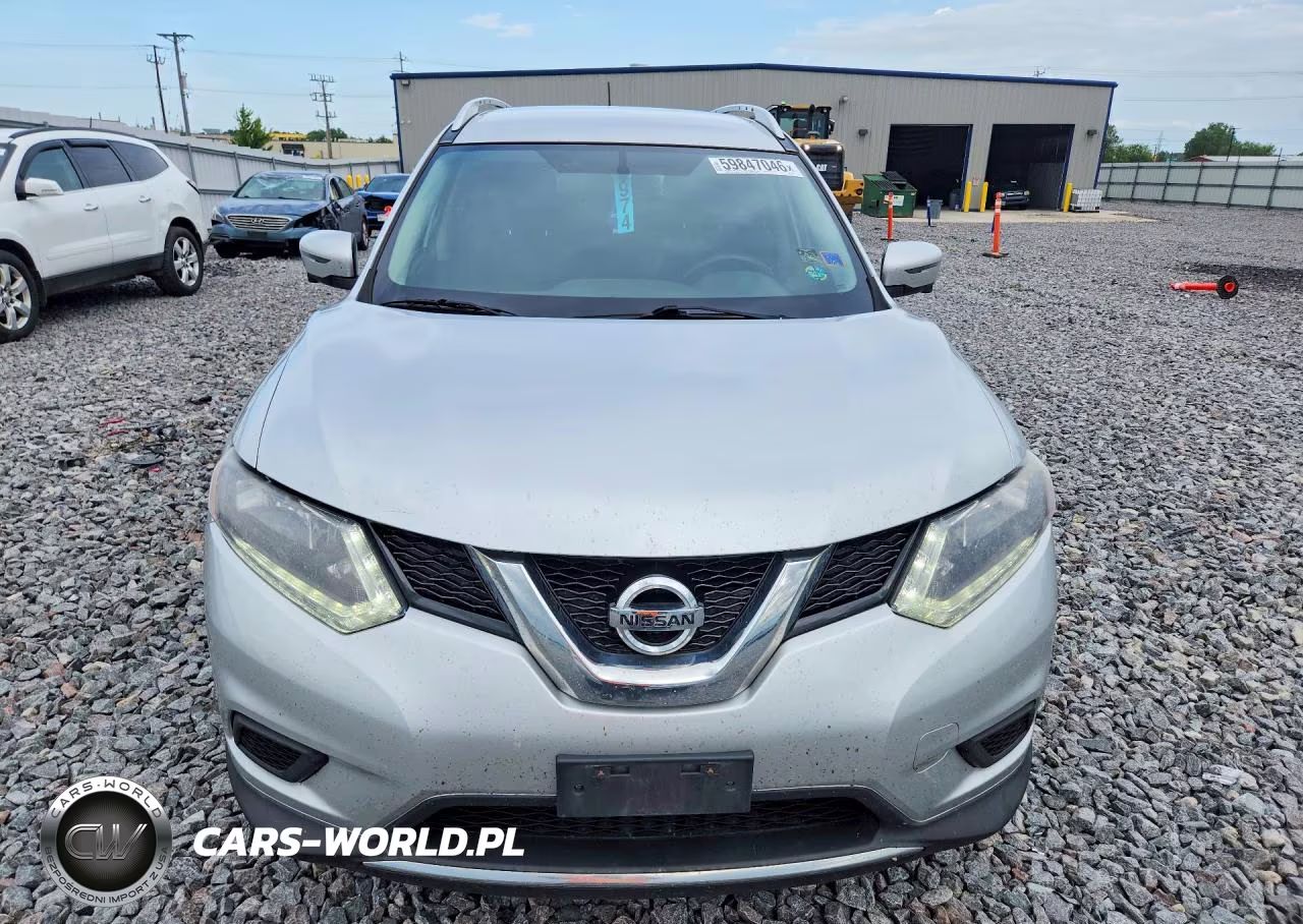 2016 Nissan Rogue Sv VIN:KNMAT2MV8GP618472 - 5