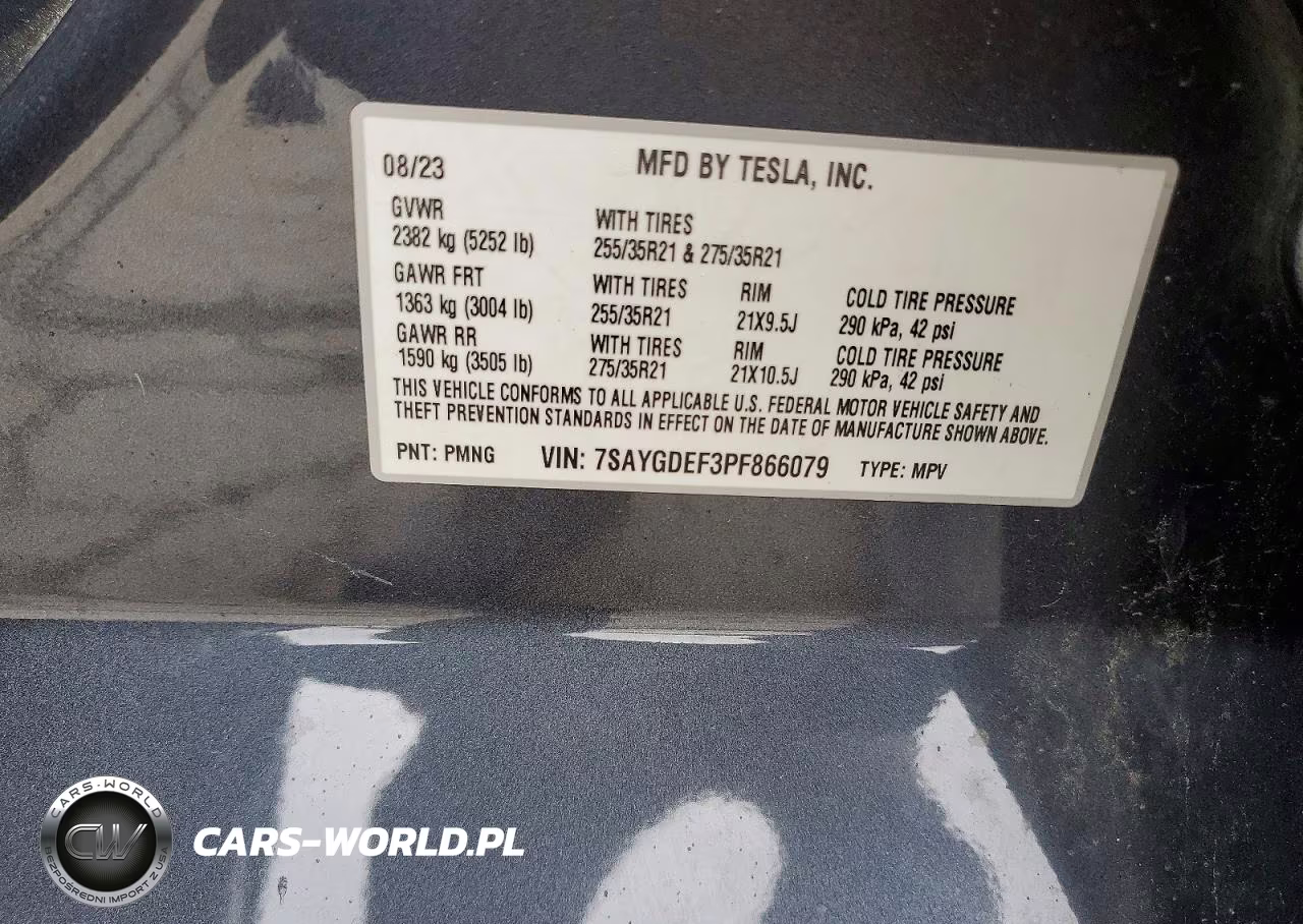 2023 Tesla Model Y VIN:7SAYGDEF3PF866079 - 13