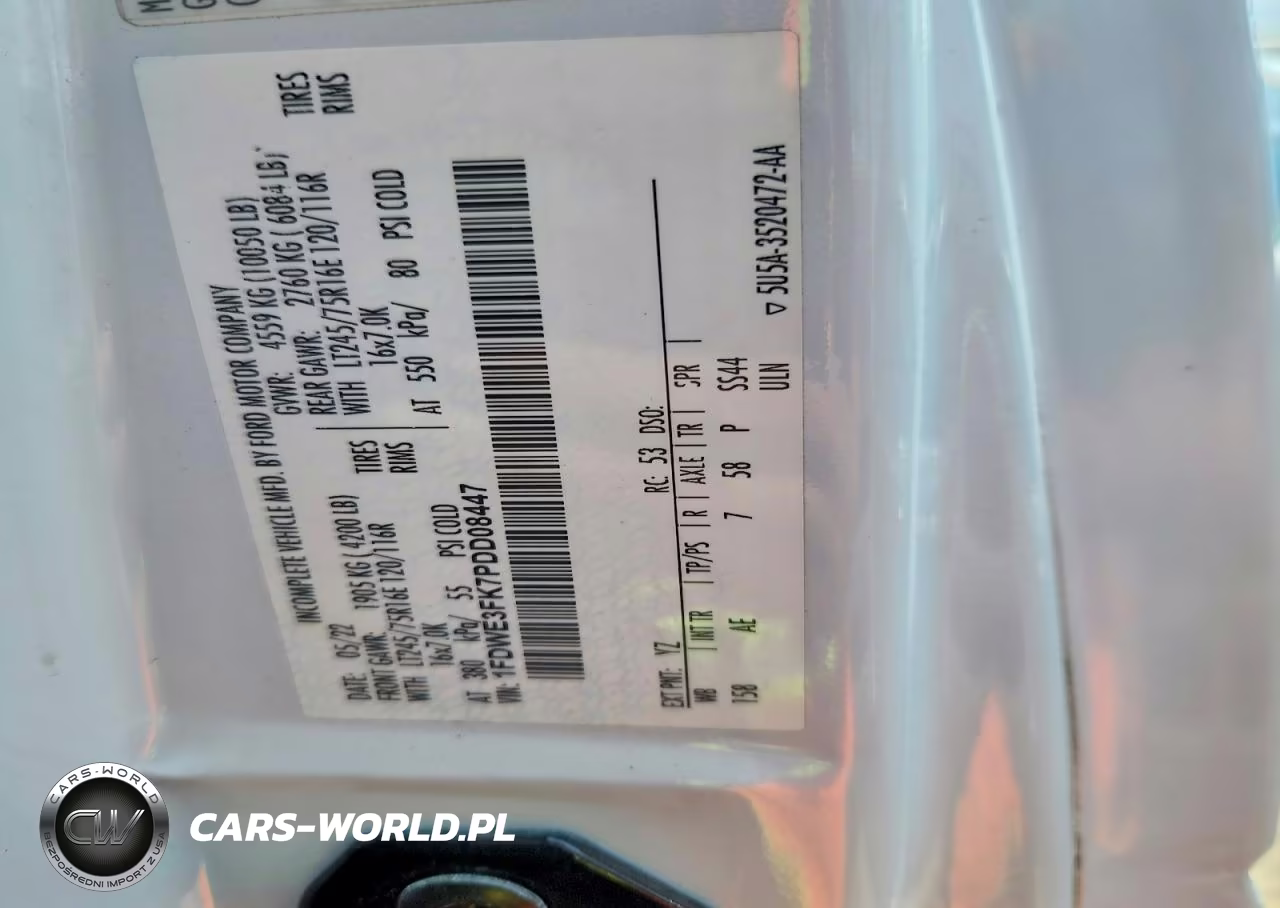 2023 Ford E350 Refrigerated Box Truck VIN:1FDWE3FK7PDD08447 - 13