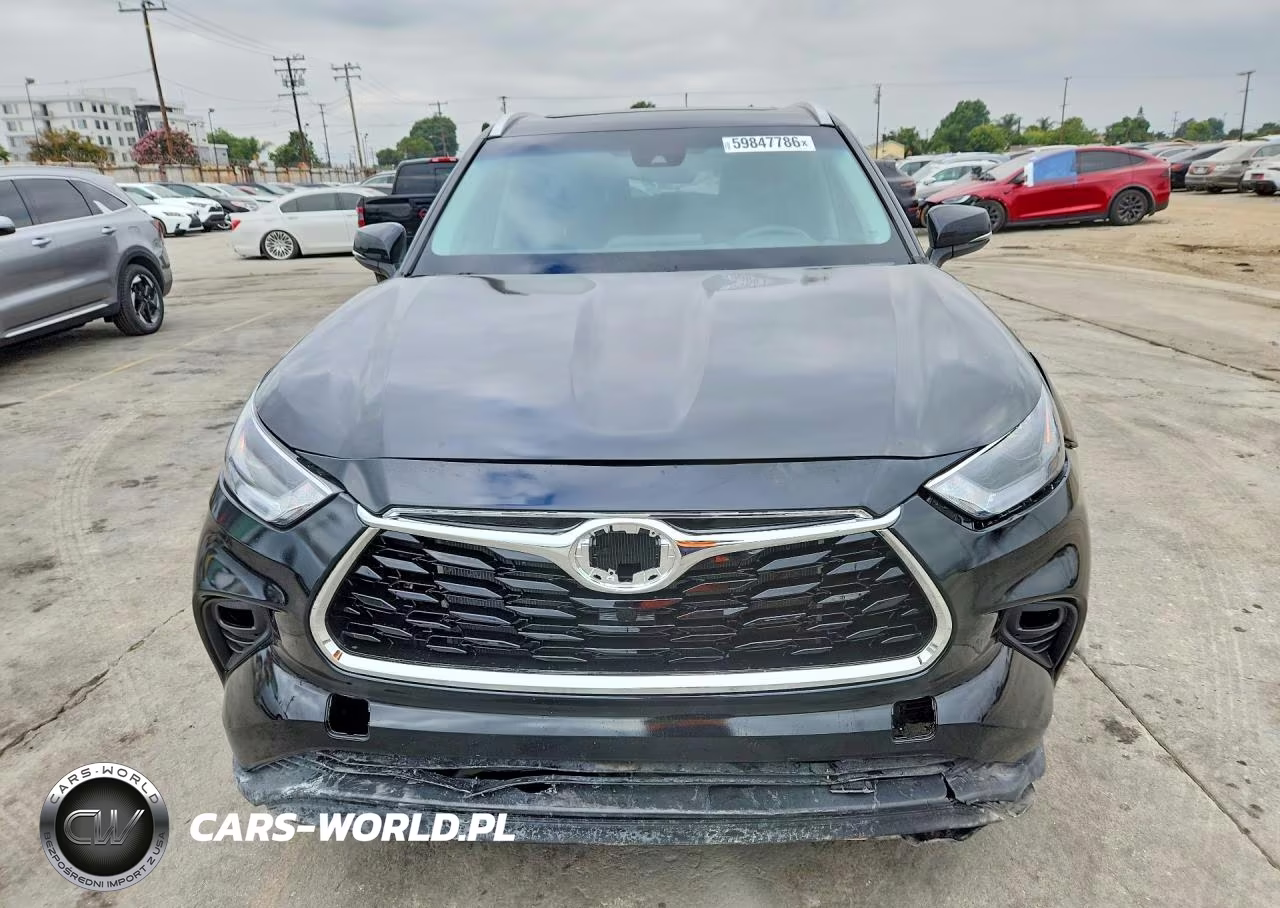 2022 Toyota Highlander Xle VIN:5TDGZRBH0NS586148 - 5