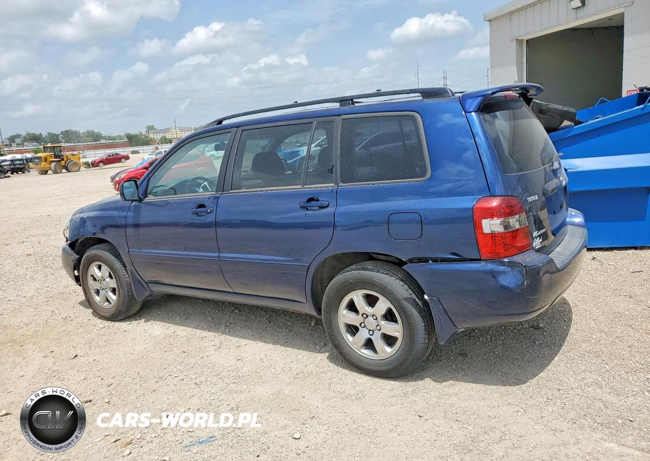 2007 Toyota Highlander Base VIN:JTEEP21A670210953 - 2