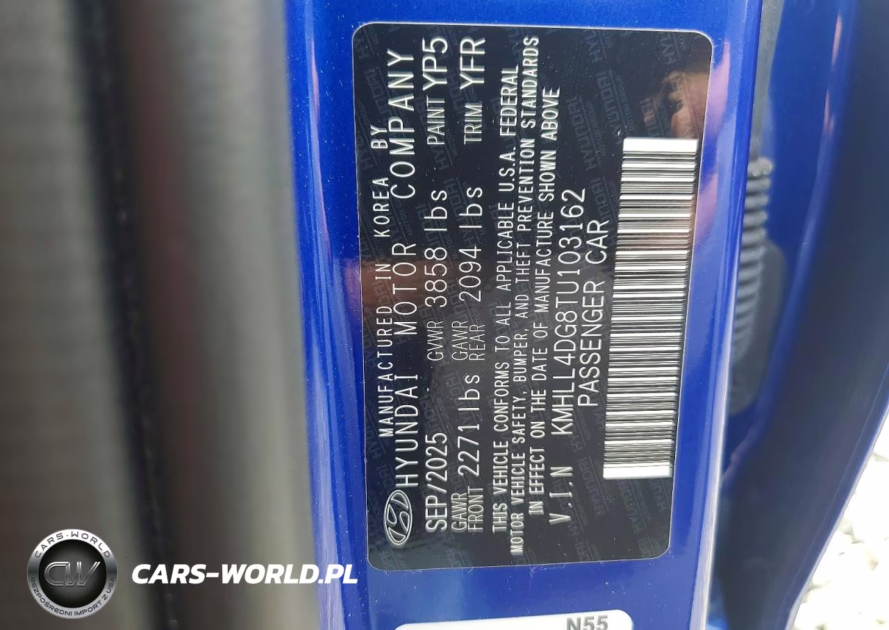 2026 Hyundai Elantra Se VIN:KMHLL4DG8TU103162 - 12