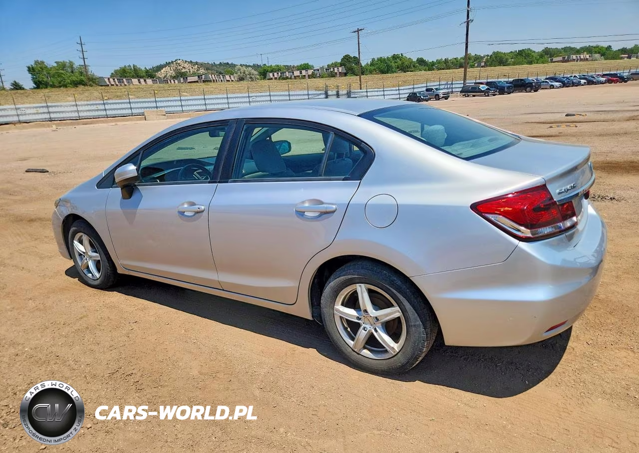 2014 Honda Civic Lx VIN:19XFB2F57EE037726 - 2