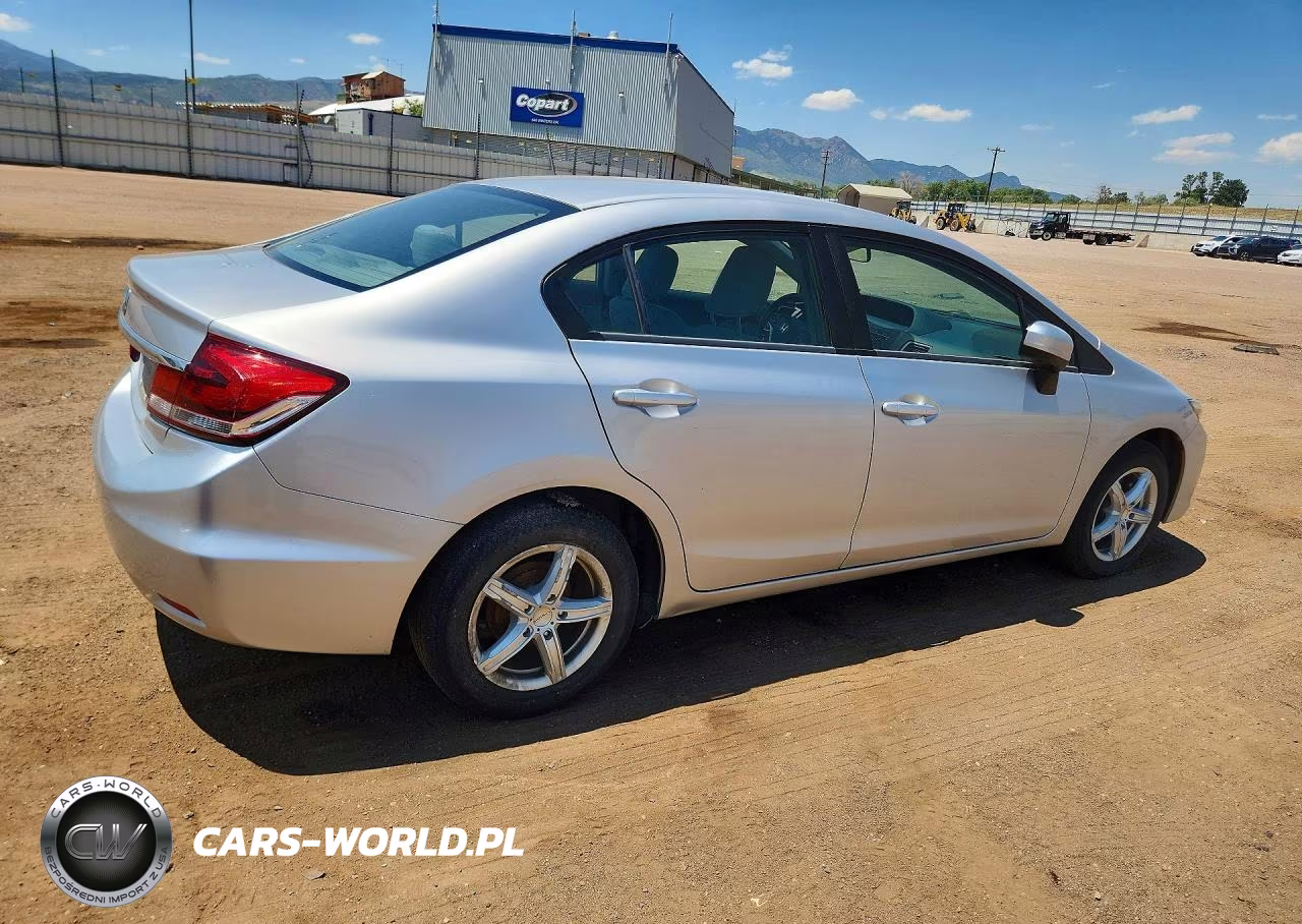2014 Honda Civic Lx VIN:19XFB2F57EE037726 - 3