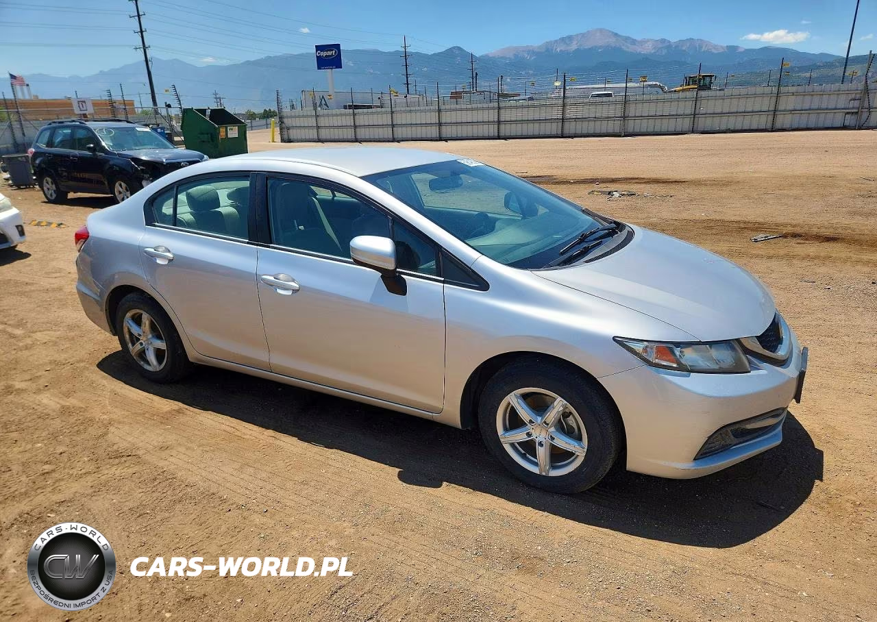 2014 Honda Civic Lx VIN:19XFB2F57EE037726 - 4