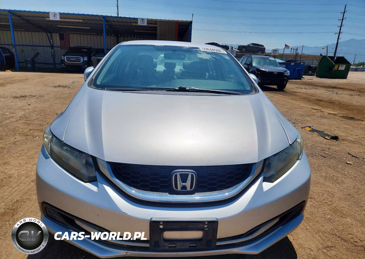 2014 Honda Civic Lx VIN:19XFB2F57EE037726 - 5