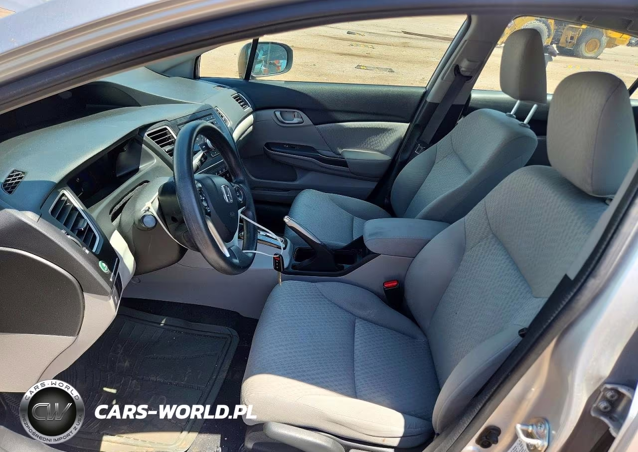 2014 Honda Civic Lx VIN:19XFB2F57EE037726 - 7